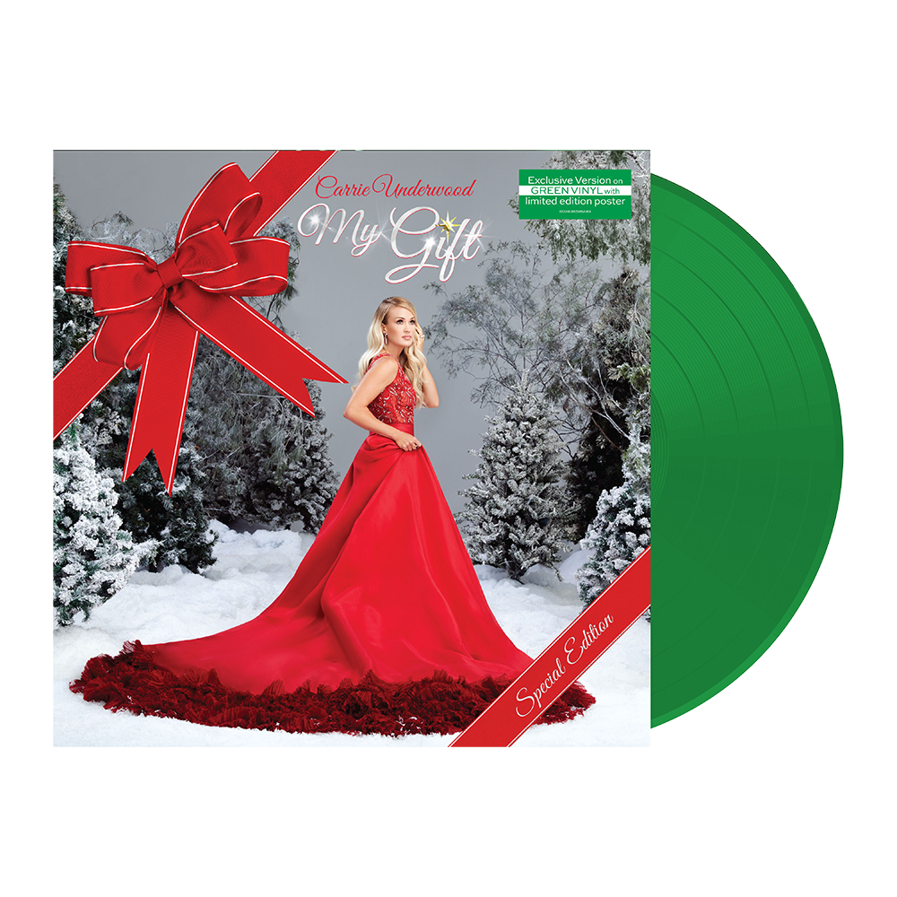 My Gift (Special Edition) (2LP-Vinyl-Green) - Carrie Underwood Store My Gift (Special Edition) (2LP-Vinyl-Green) - Carrie Underwood Store