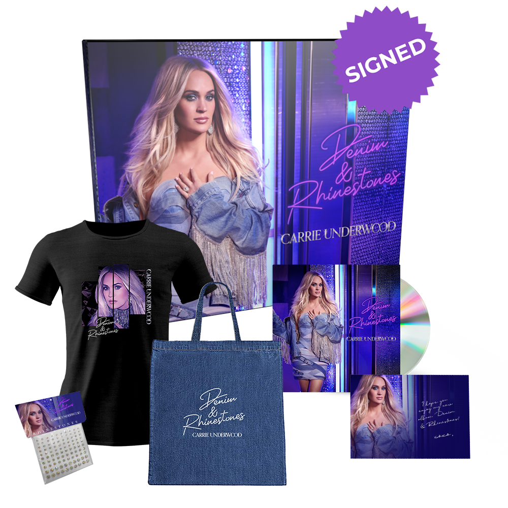 DENIM & RHINESTONES CD Box Set (Signed) - Main